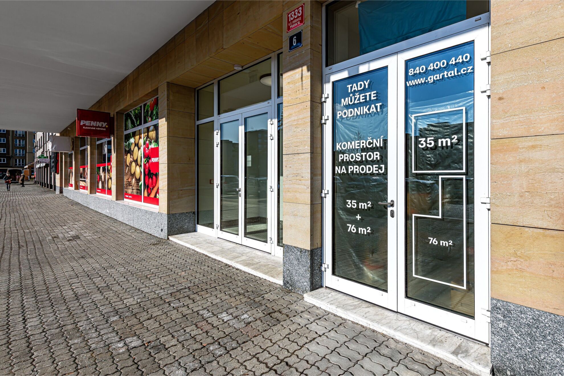 Prodej komerčního prostoru na Kubánském náměstí