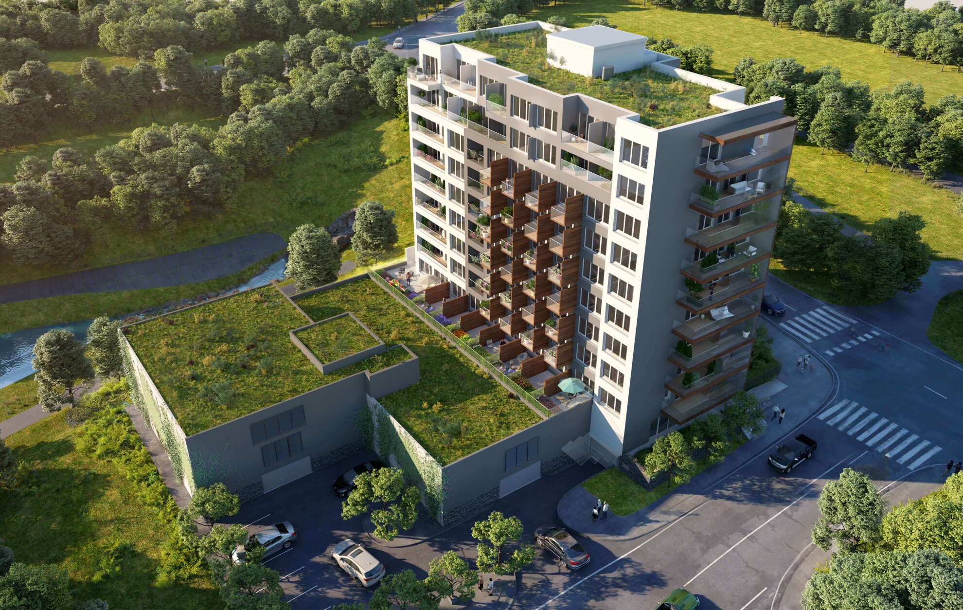 View Spořilov project grows in height