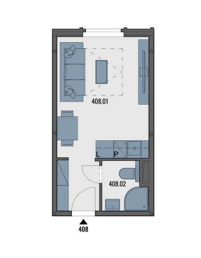 Accommodation unit B408