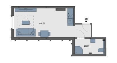 Accommodation unit B401
