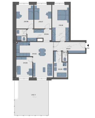 Apartment 316