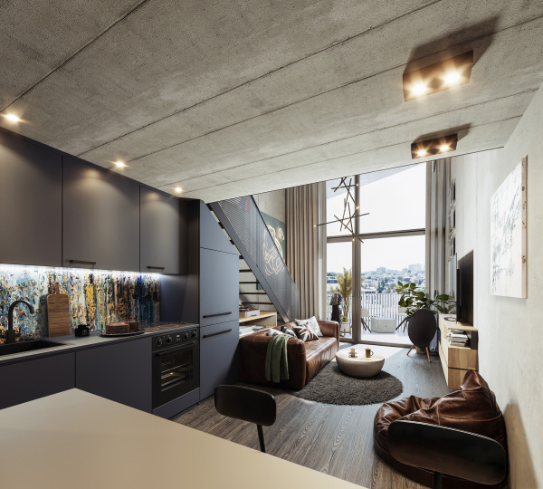 Raiffeisenbank профинансирует строительство проекта City Lofts Chodov