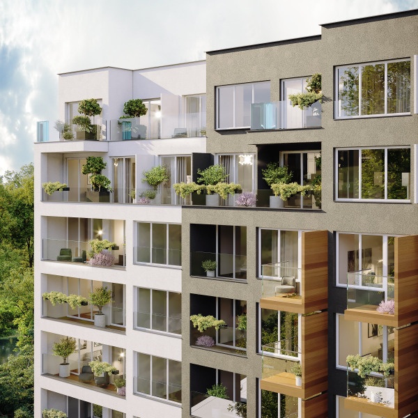 Проект View Spořilov на Праге 4 предлагает на продажу коммерческое помещение 