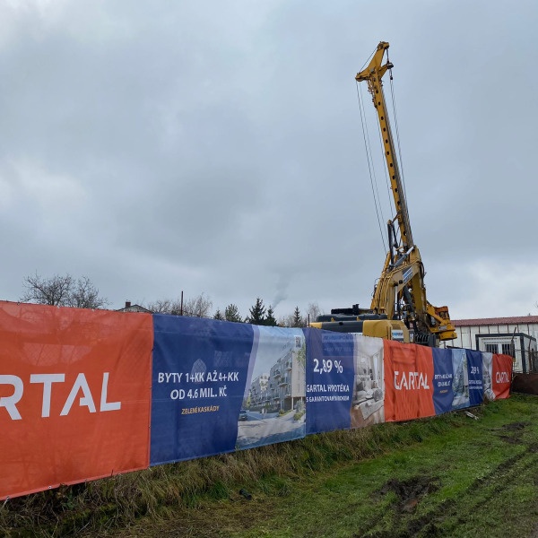 СТРОИТЕЛЬСТВО ПРОЕКТА ZELENÉ KASKÁDY НАЧАЛОСЬ