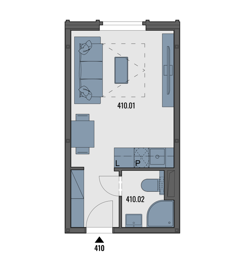 Accommodation unit B410