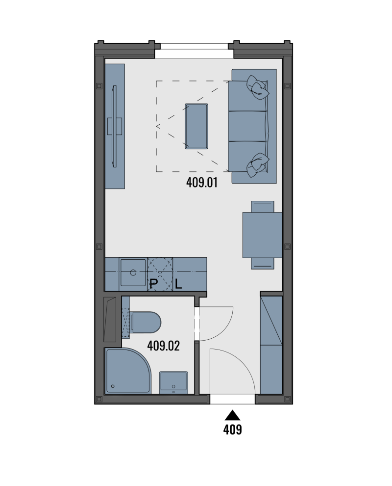 Accommodation unit B409