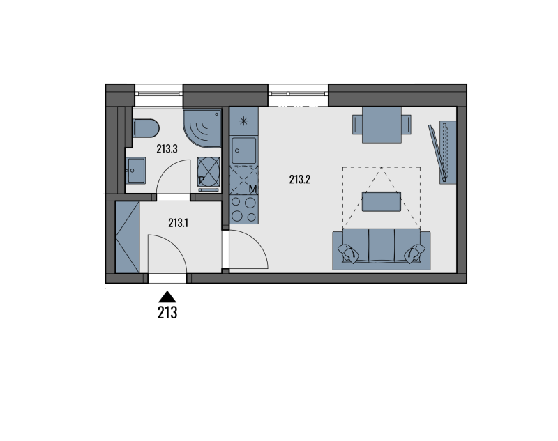 Accommodation unit 213