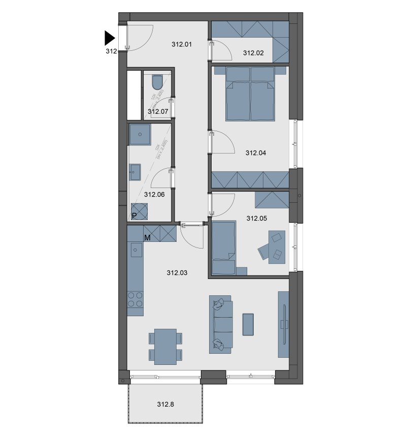 Apartment 312