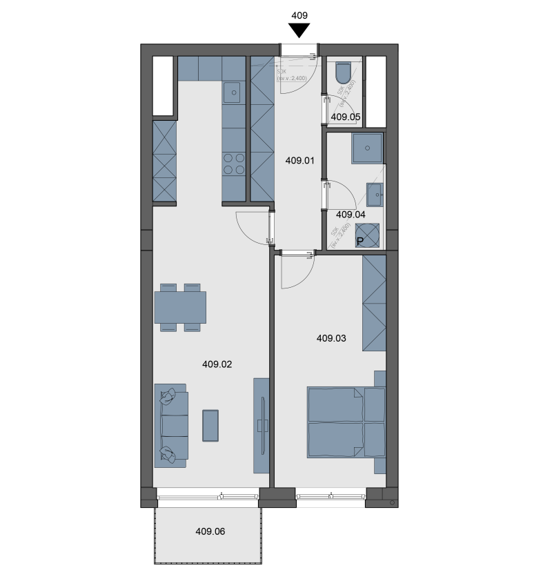 Apartment 409